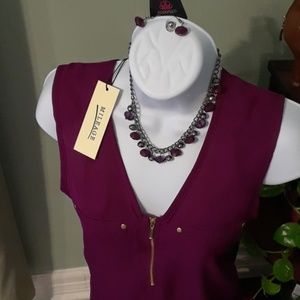 💥SOLD💥 Women Blouse w Paparazzi Accessories